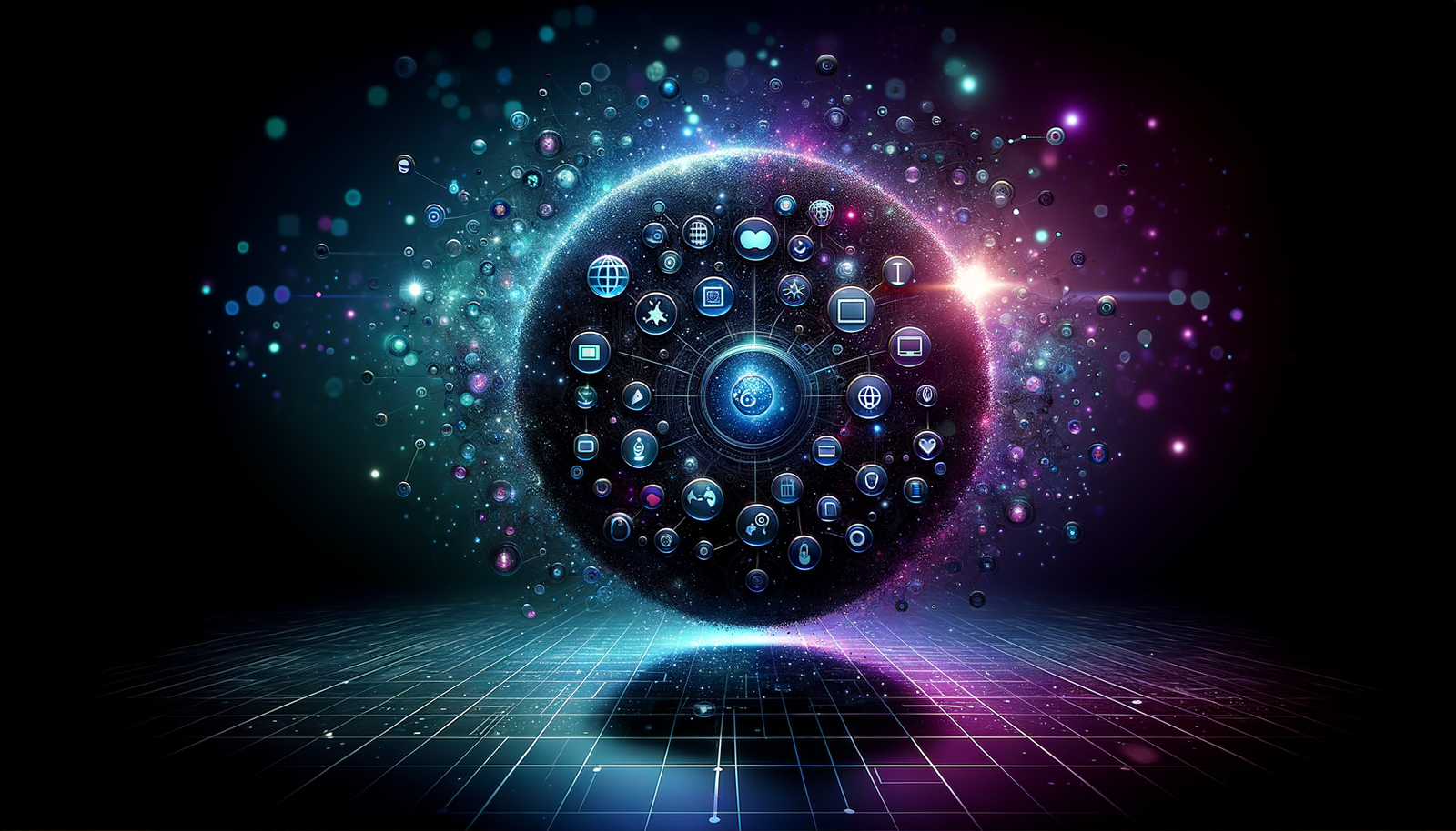 Free small business owners - Integration ecosystem with connected app icons