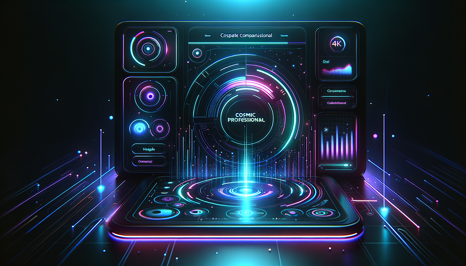 Contractor App Consolidation: Revolutionizing 2026 5 Contractor app consolidation - Mobile app dark mode dashboard with cyan accents