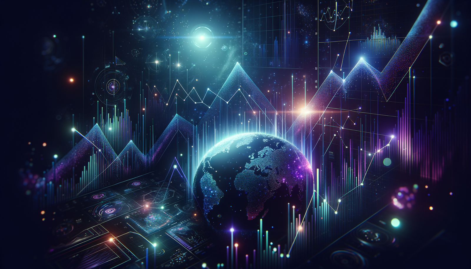 Multiple business tools - Upward trending graphs and ROI visualization