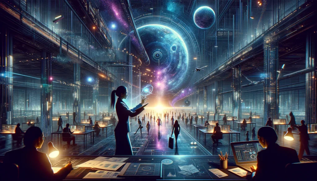 mobile business app - Real-world application scene from section 4 — a contractor receiving